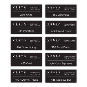 QE Vesta Color ID 3x1.25 Label Kit-Stocked Colors
