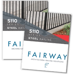 Fairway Railing S110 Steel Broch MLB022-01