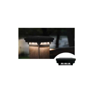 3 in. x 3 in. Impression Rail Express Concealed Down Light and Cap Black AZTIXLIGDCB