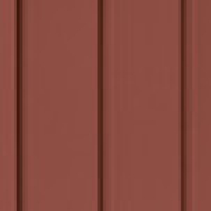 Reverse Board and Batten Single 7 Vertical Reinforced Siding Autumn Red 10 ft.