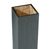 Diamond Kote® Pro-Post Wrap 6 in. x 6 in. x 12 ft. Smoky Ash