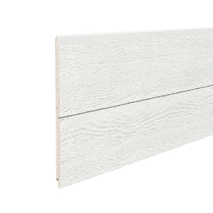 Nickel Gap Woodgrain 16 ft. Siding White