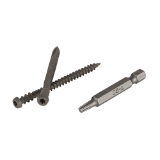 2-1/2 in. TOPLoc Screws Dark Gray 100 sq. ft.