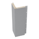 Diamond Kote® 5/4 in. x 6 in. x 16 ft. Brushed Smooth Outside Corner Pelican - 1 per pack