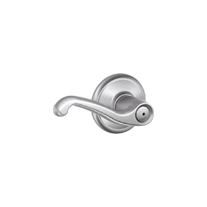 S40D Privacy LH Flair Commercial Lever 626 Satin Chrome - Box Pack