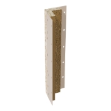 Diamond Kote® 5/4 in. x 3 in. x 10 ft. Woodgrain Inside Corner with Nail Fin Honeycomb