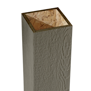 Diamond Kote® Pro-Post Wrap 6 in. x 6 in. x 12 ft. Terra Bronze