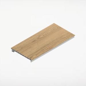 Quick Click Single Piece Column & Beam Wrap 12 in. x 20 ft. Barrel Oak 1 piece = 1 each; order 4 for a full wrap