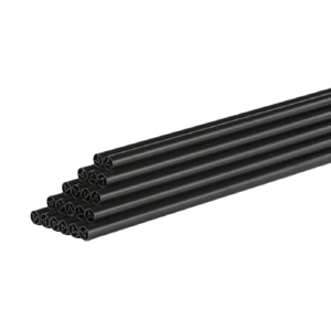 29 in. Timbertech Round Aluminum Baluster Pack Black 20/pk