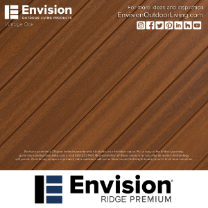 Envision Deck Ridge Prem Vintage Oak Swatch Card