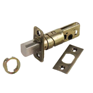 12-287 Deadbolt Latch 609 Antique Brass