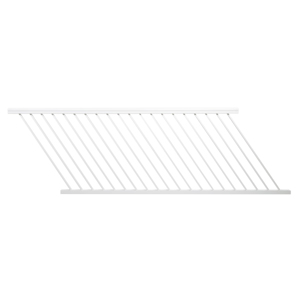 42 in. x 8 ft. Impression Rail Express Stair Rail Panel Kit White