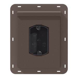 Diamond Kote® RigidMount UL Electrical Mount Block Brushed Smooth Umber