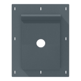 Diamond Kote® RigidMount Split Mount Block Brushed Smooth Cascade