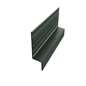 EasyTrim EZ-64 7/16 in. x 10 ft. Horizontal Z Panel Trim Emerald