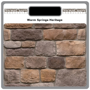 StoneCraft Warm Springs Heritage Sample Board