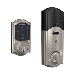 BE469ZP Camelot Touchscreen Deadbolt 619 Satin Nickel - Box Pack redirect to product page