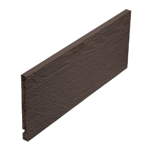 Diamond Kote® 4/4 in. x 8 in. x 16 ft. Plowed Fascia Umber