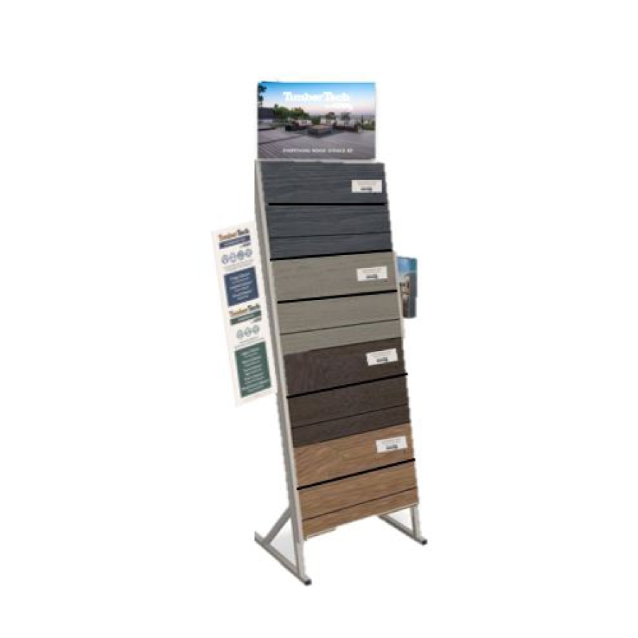 Wausau Supply | Deck Tall A-Frame Floor Display 24