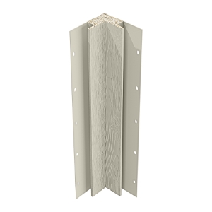 Diamond Kote® 5/4 in. x 3 in. x 10 ft. Rabbeted Woodgrain Inside Corner w/Nail Fin Clay