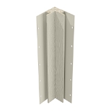 Diamond Kote® 5/4 in. x 3 in. x 10 ft. Rabbeted Woodgrain Inside Corner w/Nail Fin Clay