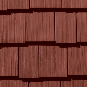Double 7 Staggered Shingle Perfection Autumn Red
