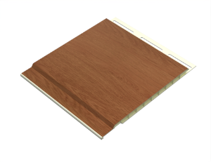 ChamClad Solid Soffit 3/8 in. x 6 in. x 12 ft. Chai Cedar