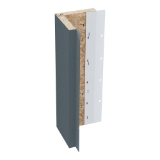 Diamond Kote® 5/4 in. x 6 in. x 16 ft. Brushed Smooth Outside Corner Cascade  - 1 per pack
