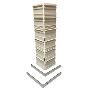 16 in. x 4 in. Stone Lath Corner redirect to product page