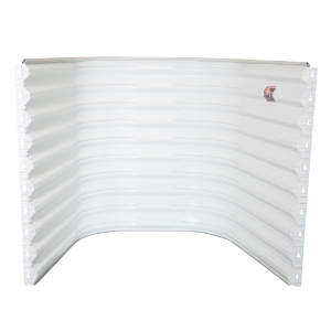 Area  Well 76 in.W x 36 in.D x 60 in.H Buck Mount White