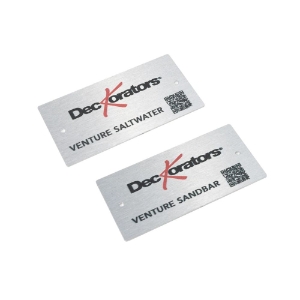 508784 Deckorators 2 inch x 4 inch Venture Family Aluminum Plaque Set