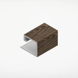 1pc Multi Trim for Board & Batten 1 in. 12 ft. Toffee 4/pk ChamClad