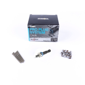 Deckorators Summit Pro Plug Kit w/tool 100lf, Boulder (6)