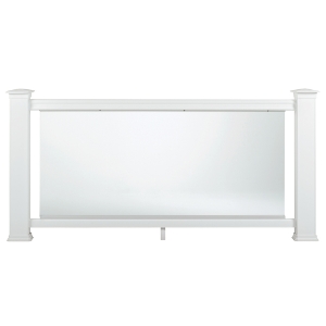 6 ft. Timbertech Glass Channel White