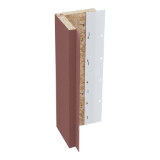 Diamond Kote® 5/4 in. x 6 in. x 16 ft. Brushed Smooth Outside Corner Bordeaux - 1 per pack