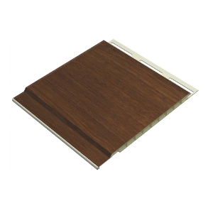 ChamClad Solid Soffit 3/8 in. x 6 in. x 30 ft. Harvest Walnut