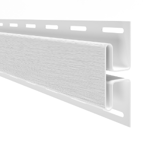 5/8 in. Matte T-Trim Royal White 10 ft.