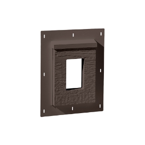 Diamond Kote® RigidMount Receptacle Mount Block Umber