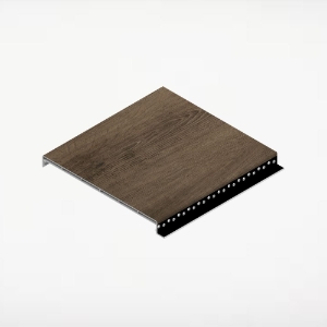 Quick Click Shadowline Hidden Vent Soffit 6 in. x 20 ft. Toffee