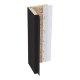 Diamond Kote® 5/4 in. x 6 in. x 16 ft. Brushed Smooth Outside Corner Onyx - 1 per pack