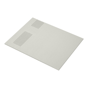 Diamond Kote® 3/8 in. x 24 in. x 16 ft. Vented Soffit Brushed Smooth Light Gray
