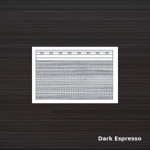 Vesta Vented Soffit Dark Espresso 5 in. x 8 ft.