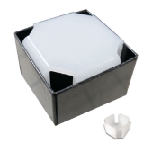 Wausau Supply | 3 in. x 3 in. Impression Rail Express Drink Rail Post ...
