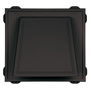 6" Hooded Vent #010 Musket Brown