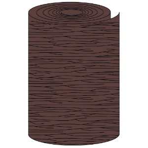 24 in. x 50 ft. Aluminum Trim Coil Woodgrain Brown 502