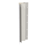 Diamond Kote® 5/4 in. x 3 in. x 10 ft. Rabbeted Woodgrain Inside Corner w/Nail Fin Light Gray