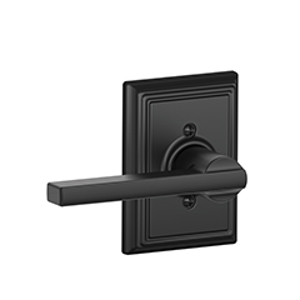 F170 Dummy Latitude Lever w/Addison trim 622 Matte Black - Box Pack