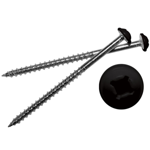 3 in. Shutter Screw Black #002 12/bag