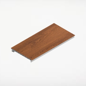 Quick Click Single Piece Column & Beam Wrap 12 in. x 20 ft. Cinnamon Walnut 1 piece = 1 each; order 4 for a full wrap