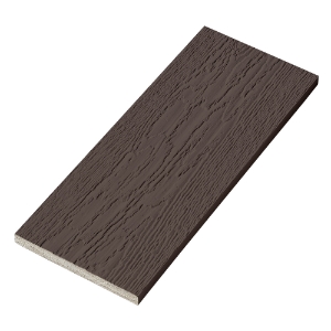 Diamond Kote® 4/4 in. x 8 in. x 16 ft. Woodgrain Trim Umber